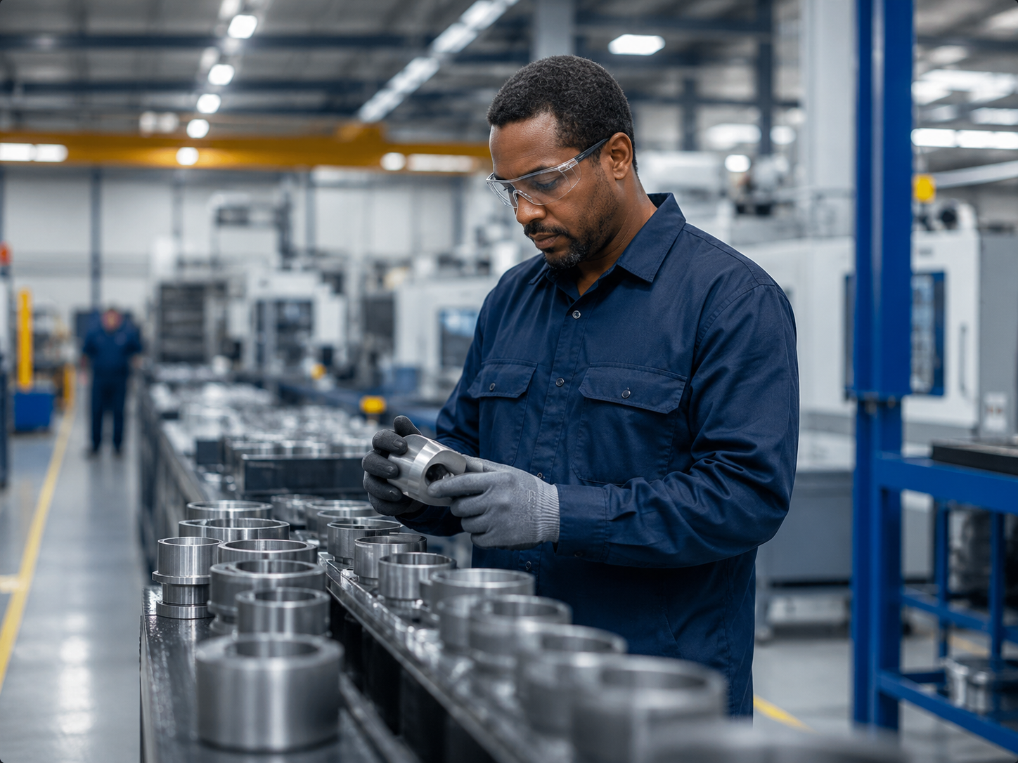 New England manufacturer production floor