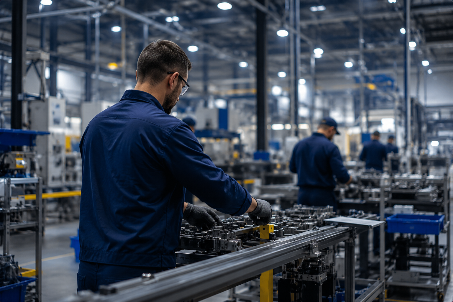 Manufacturing production floor